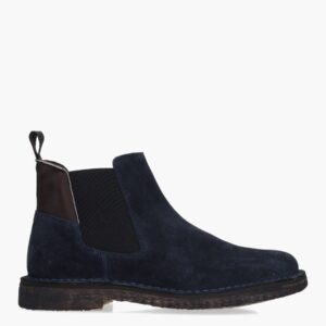 Stivaletto Uomo Camoscio Blu Kebo - BA2002